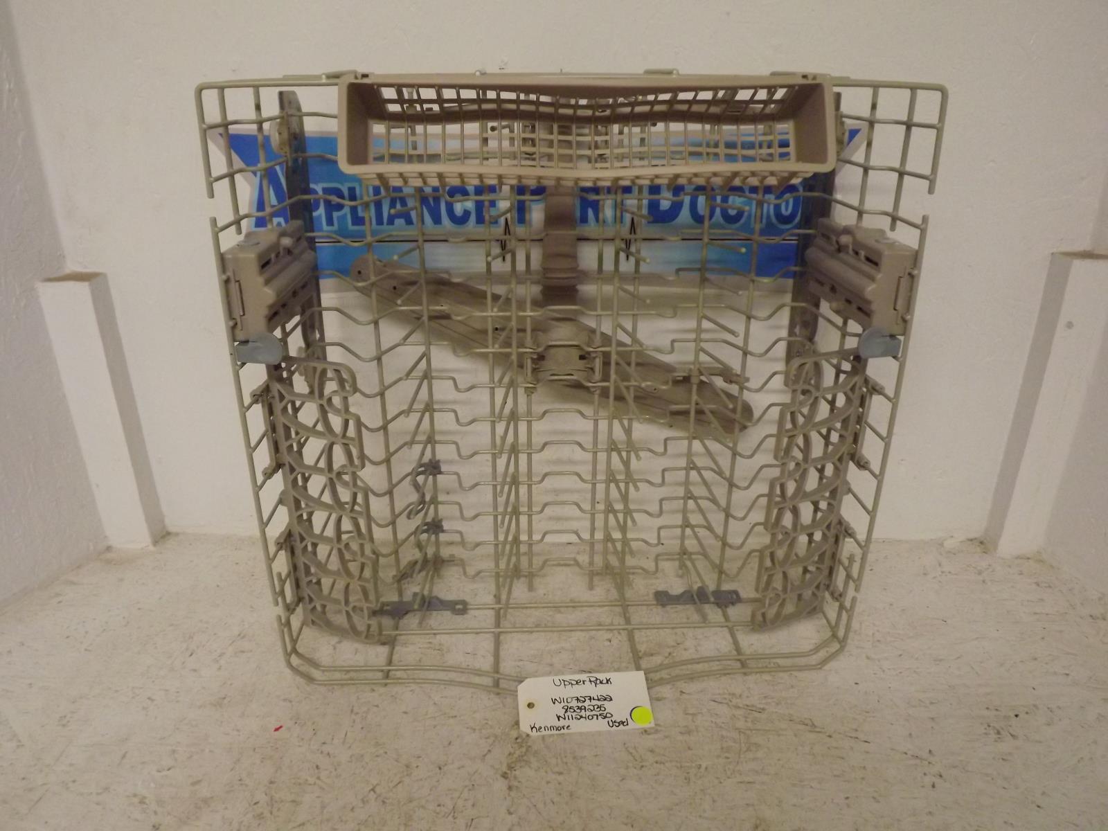 Kenmore Dishwasher W10727422 8539235 W11240750 Upper Rack Used Kenmore Dishwasher W10727422 8539235 W11240750 Upper Rack Used